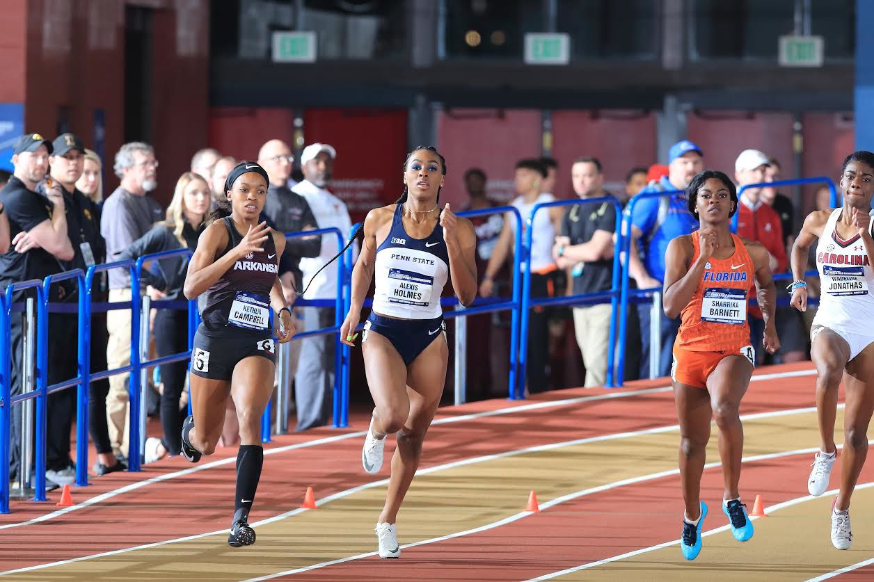 Alexis Holmes, track and field